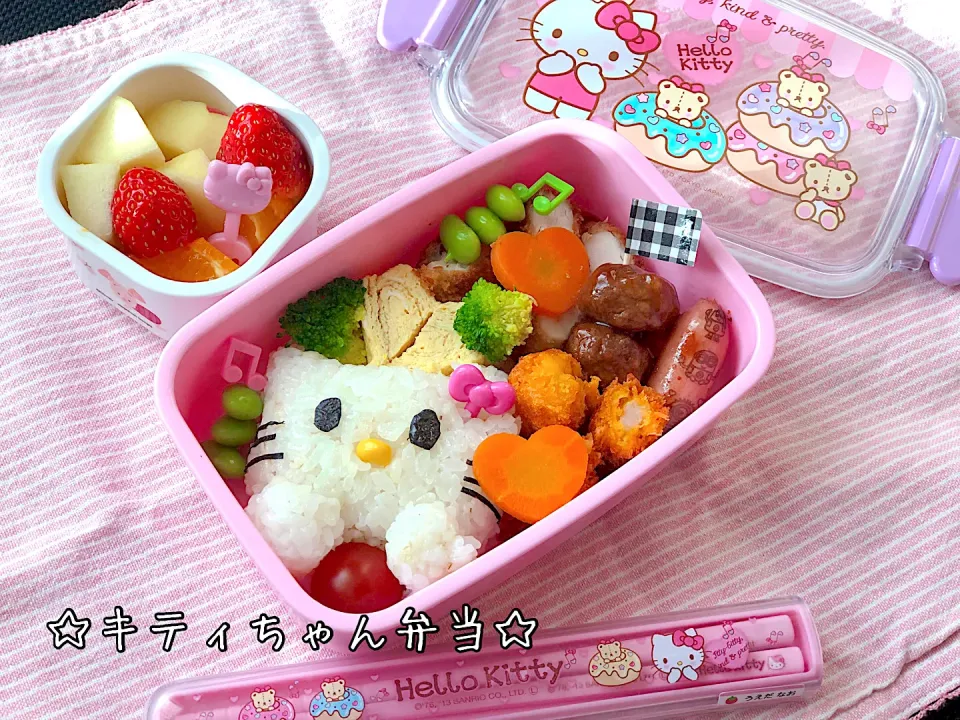 キティちゃん弁当|ゆいすけけさん