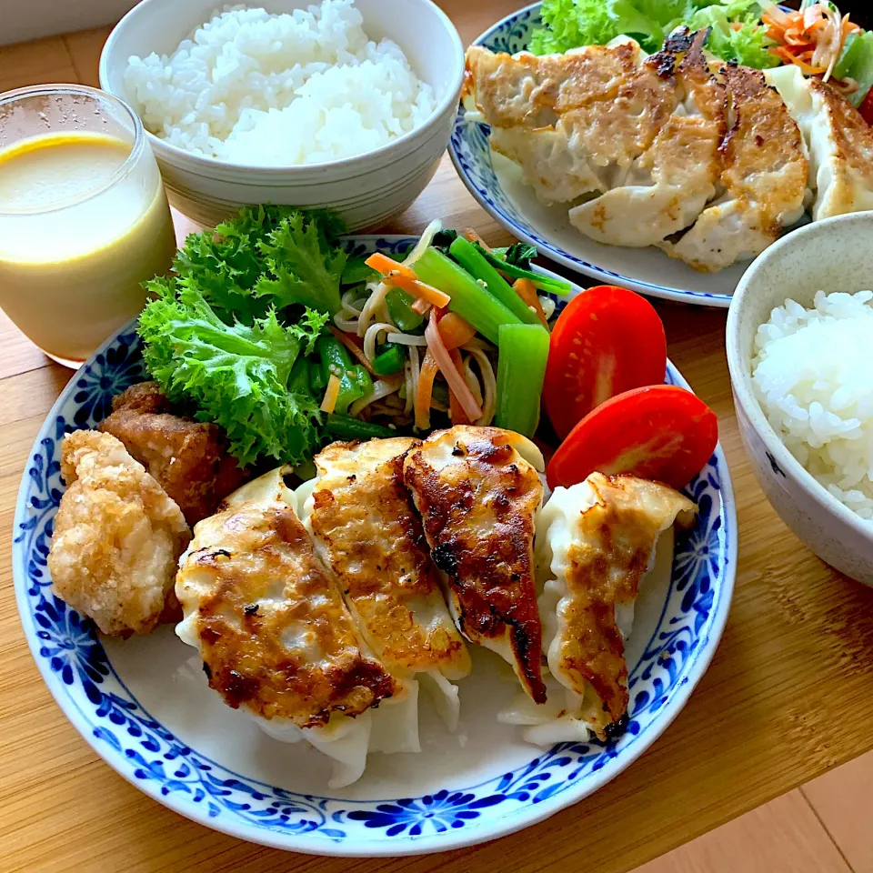 Snapdishの料理写真:餃子ランチ🥟|てんさん