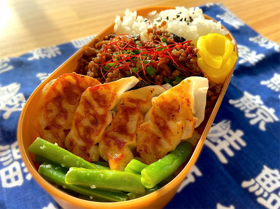 JK夏期講習麻婆茄子＆餃子弁当|Topollinoさん