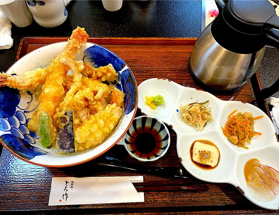 海鮮天丼|チルさん