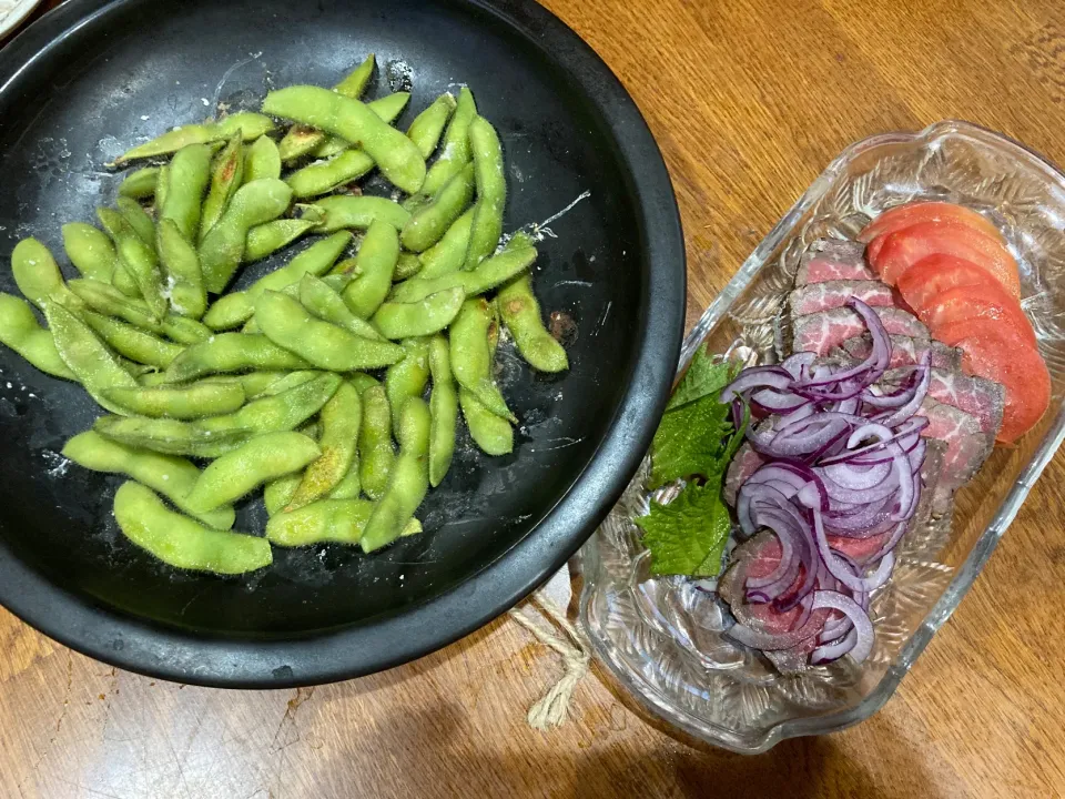 自家栽培　夏野菜でちょい飲み🍺|sakuramochiさん