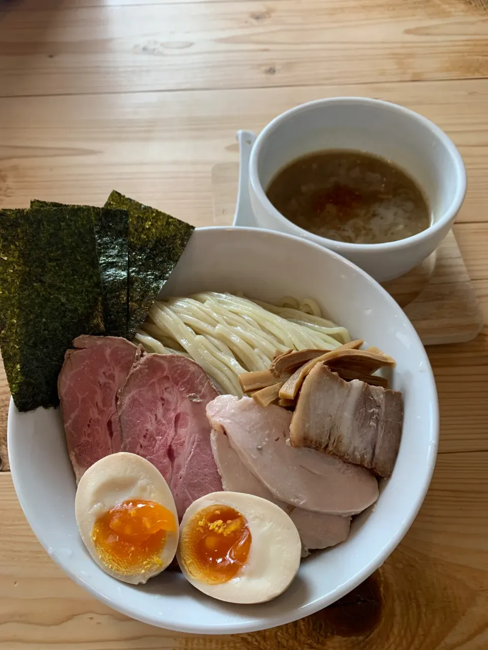 鶏つけ麺特製のせ|Yoshiさん