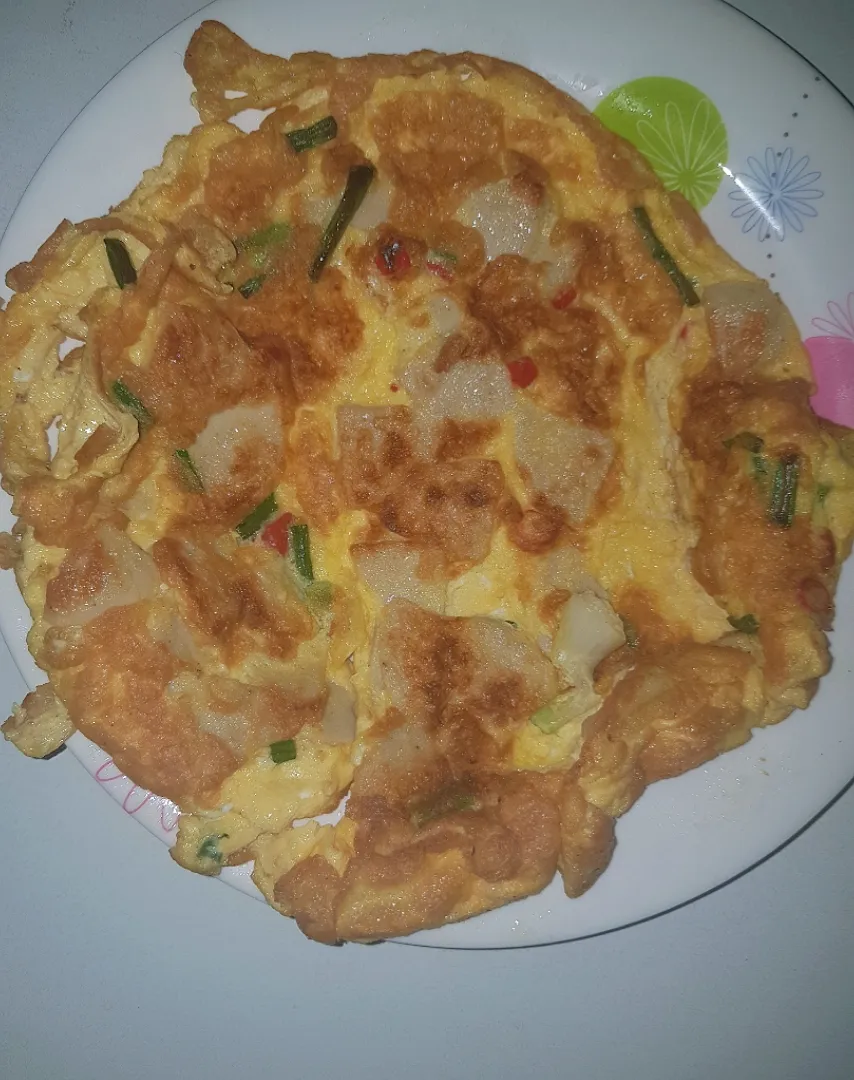 onion omelette|patcookingfeverパットさん