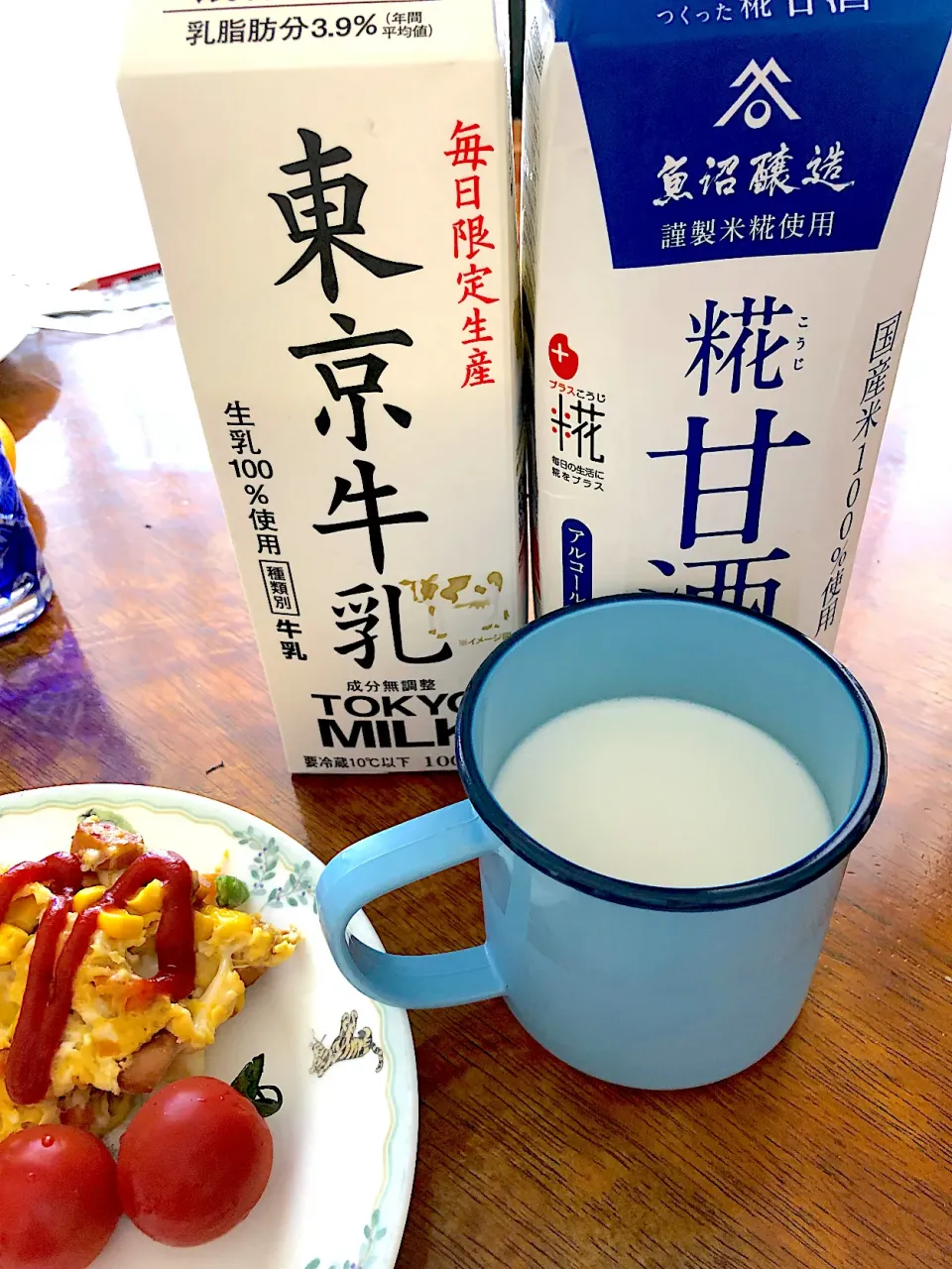 Snapdishの料理写真:甘酒ミルク|さんだーさん