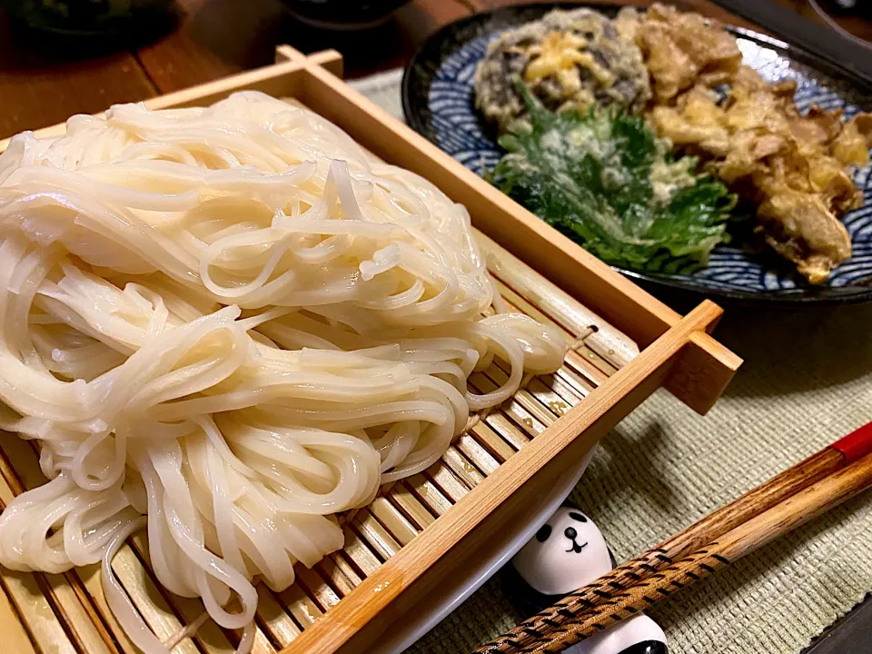 稲庭うどん(天ざる)|Hiropanさん