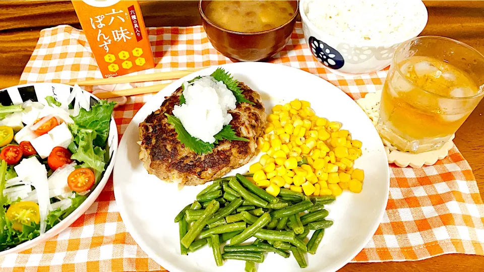 Snapdishの料理写真:久原六味ぽんず和風おろしハンバーグ|🌼はなちゃん🌼さん