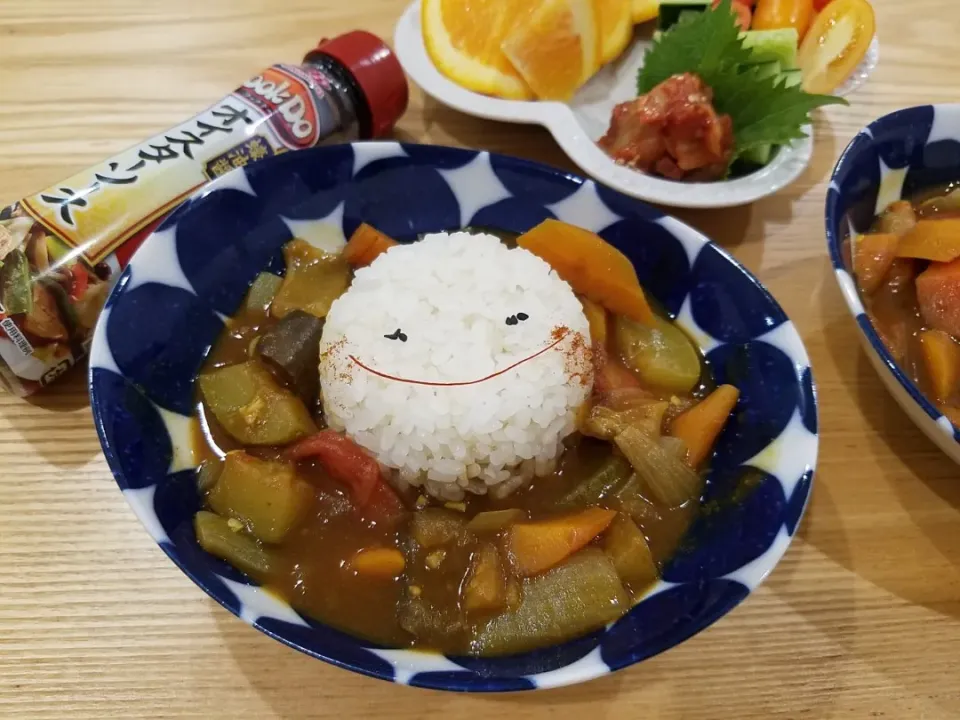 Snapdishの料理写真:夏野菜カレー|ひんひさん