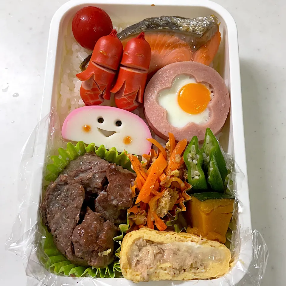 Snapdishの料理写真:2021年8月3日　オレ弁当♪|クッキングおやぢさん