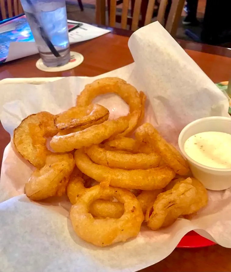 Beer Battered Onion Rings|gonbenさん