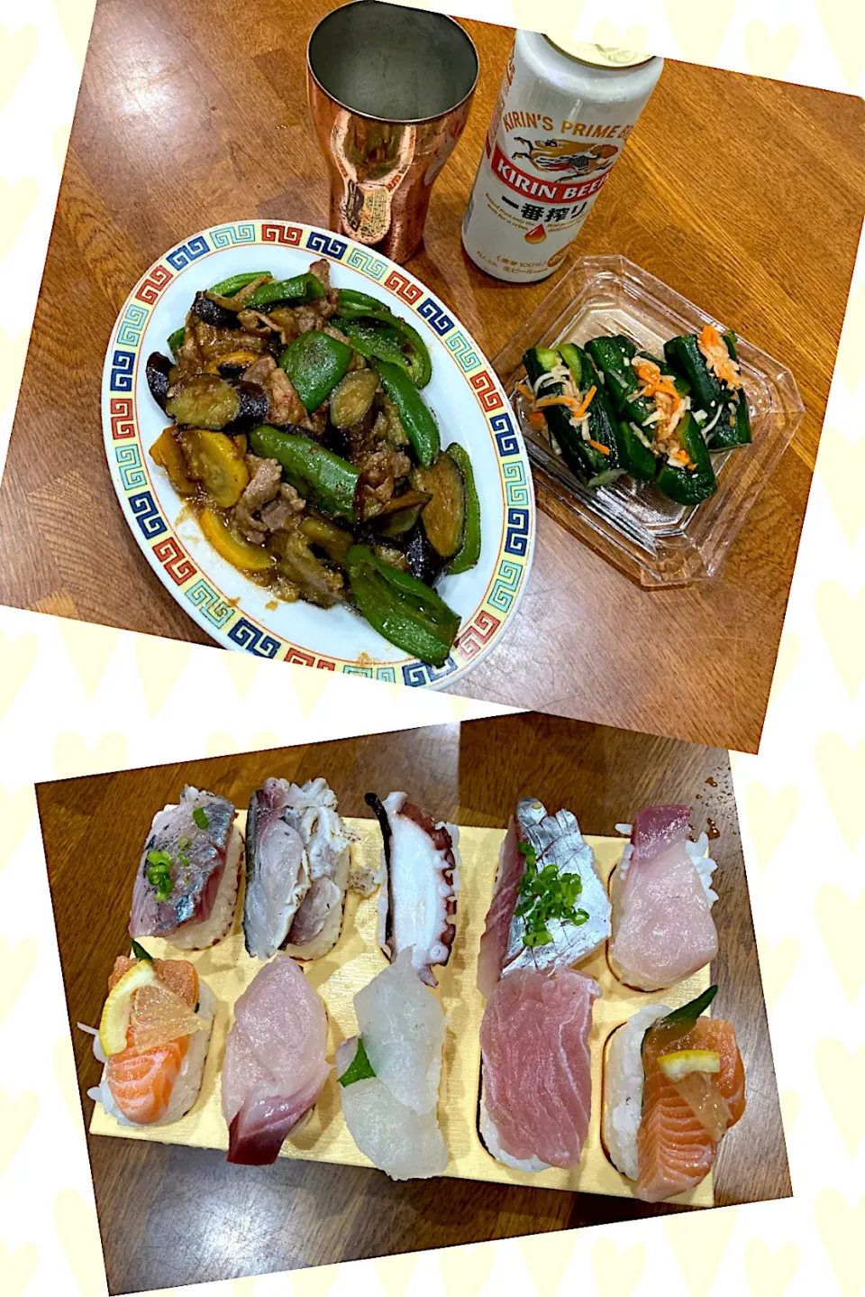 Snapdishの料理写真:オリンピック観戦 晩ご飯 🍣|sakuramochiさん