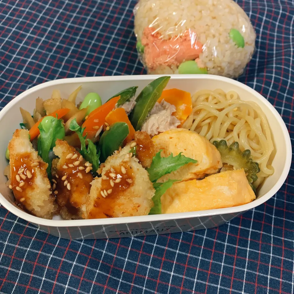 Snapdishの料理写真:夫弁当☆8月3日|kaoriさん