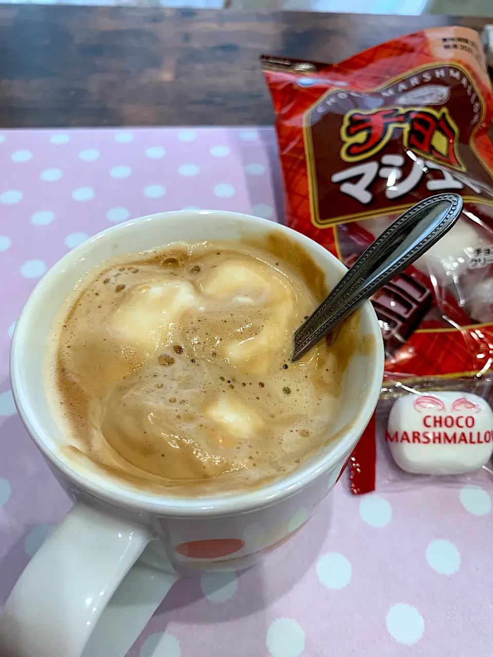 チョコマシュマロコーヒー|たんたんさん