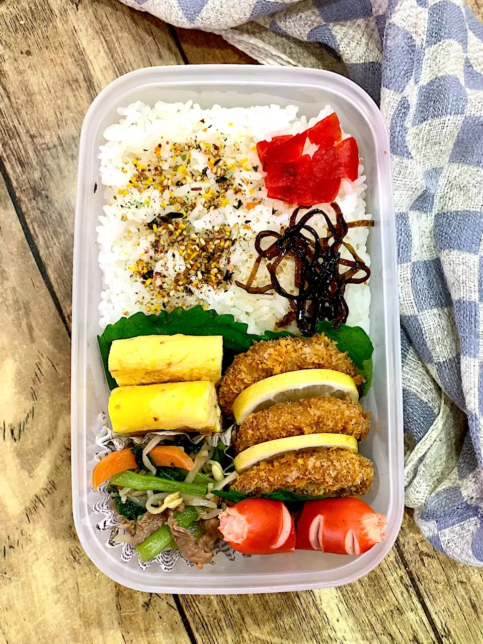 8月3日＊チキンカツ弁当|rumi♪さん