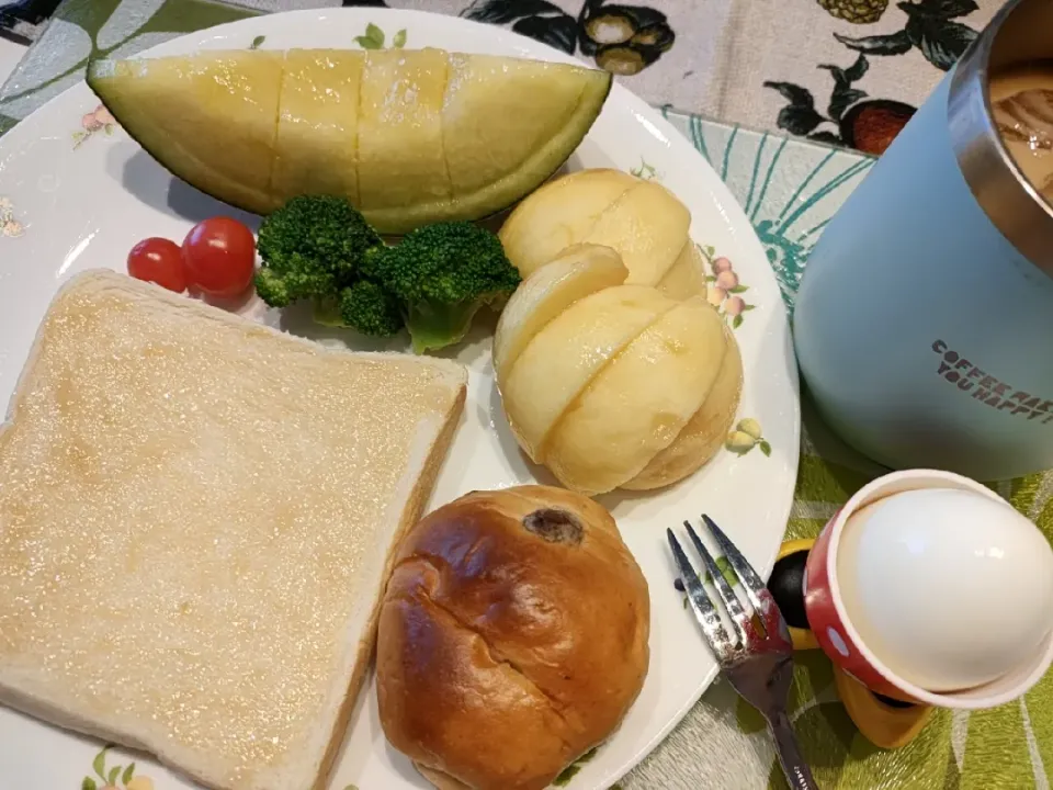 今日の朝食　2021.8.3|なおとゴロチさん