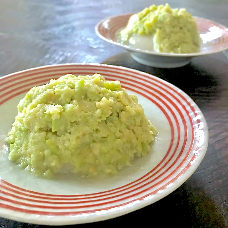 豆感が凄い　丸餅ずんだ|イナコさん