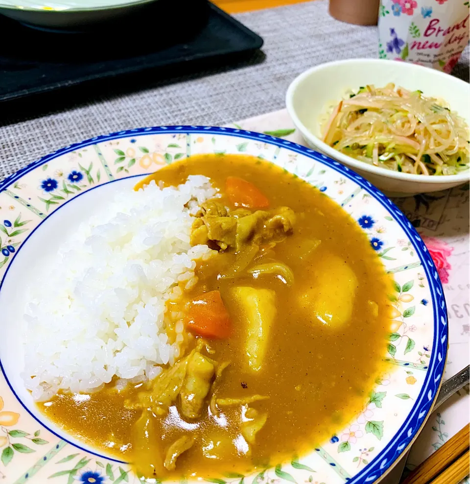 Snapdishの料理写真:懐かしすぎる給食カレーができた🍛✨❗️❗️|ちはるさん