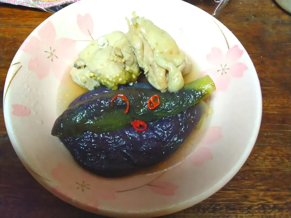 なすと鶏肉の冷たい煮物|にんにくと唐辛子が特に好き❤️(元シャリマー)さん