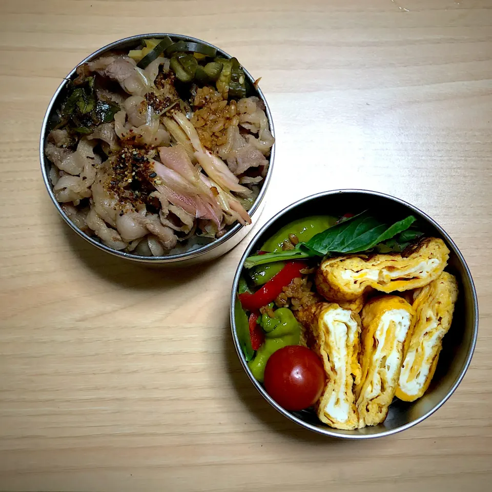 Snapdishの料理写真:今日のお弁当‼︎ 3 August|Yoshinobu Nakagawaさん