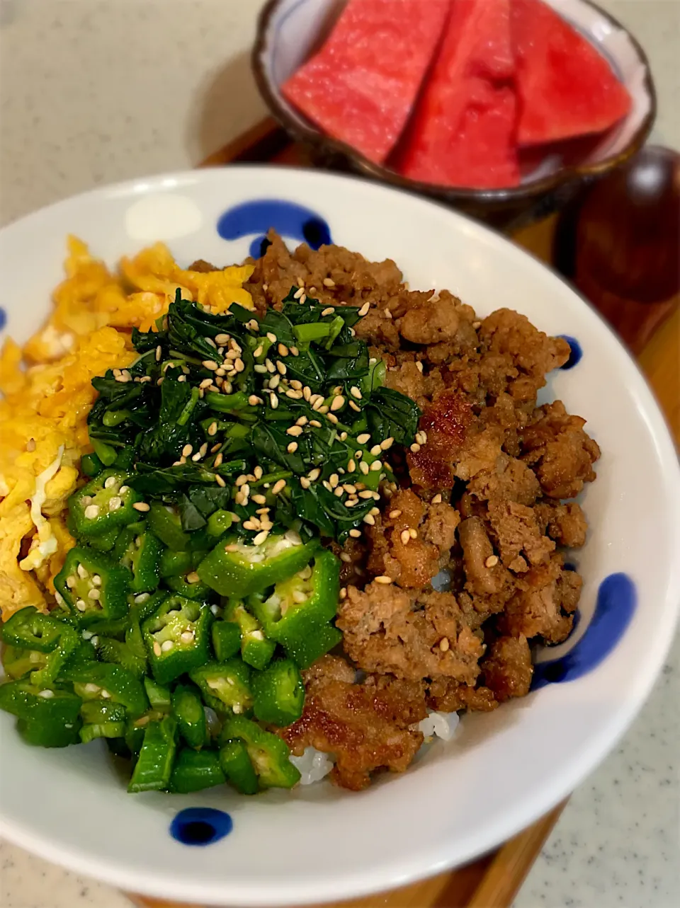 そぼろ丼|ゆみさん