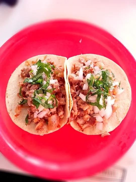 Tacos de Carnitas 
#Costilla_cuero|Fusterさん