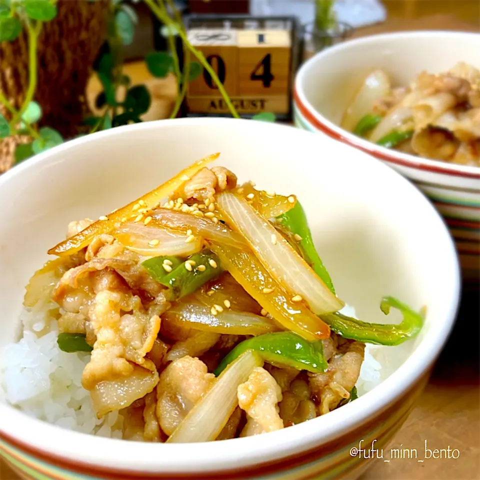 甘辛豚丼|fufu_minnさん