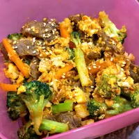 Today’s bento beef cauliflower fried rice|Amy Aliyyaさん