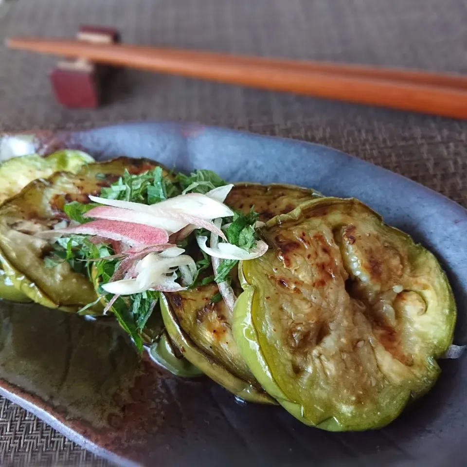 薩摩トロなす焼き浸し|ポトスさん