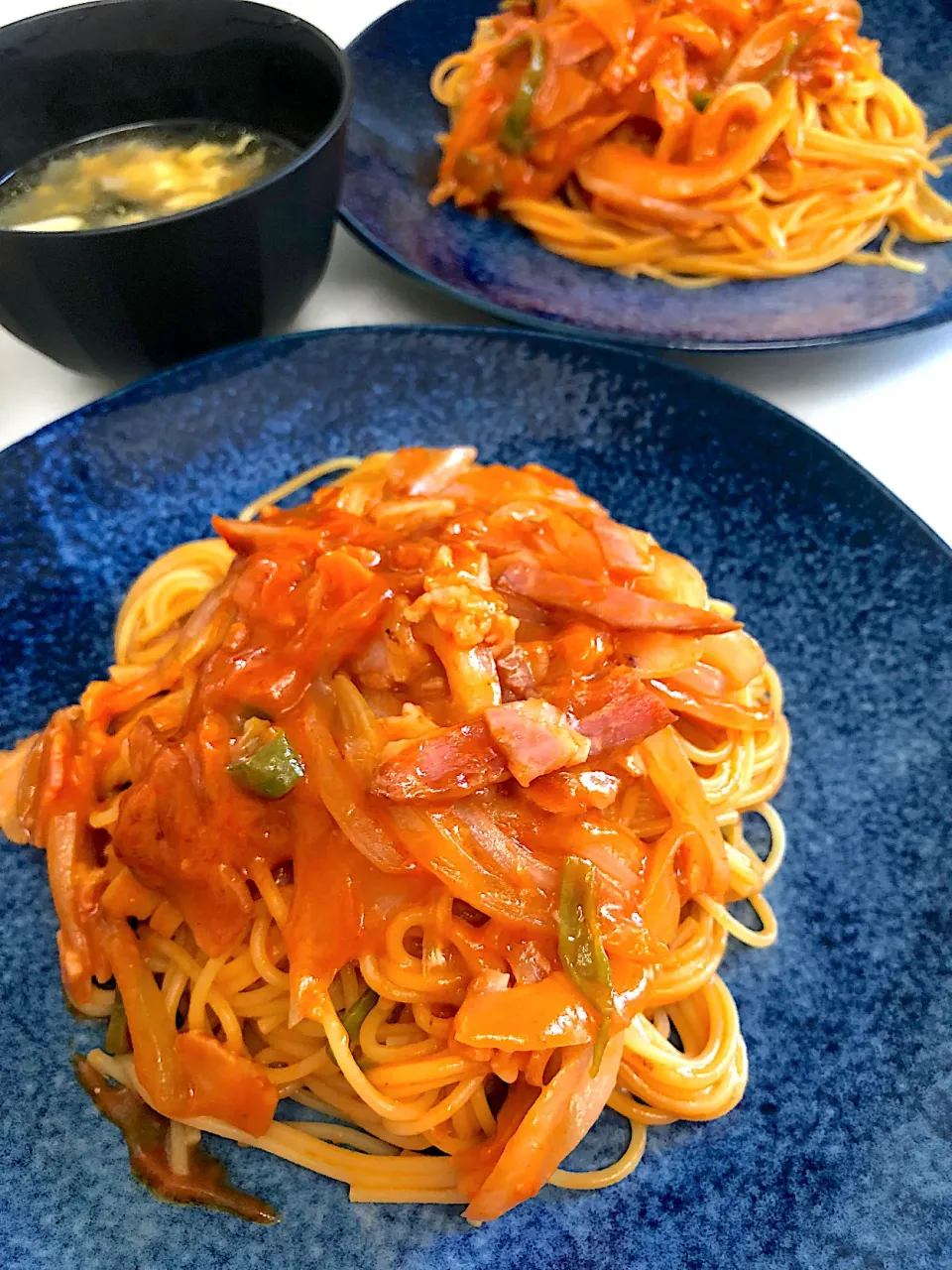 Snapdishの料理写真:お昼はナポリタン🍝|ゆーこ。さん