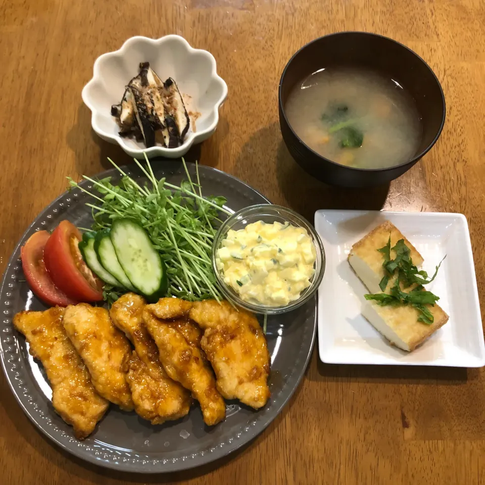 今日の晩ご飯|トントンさん