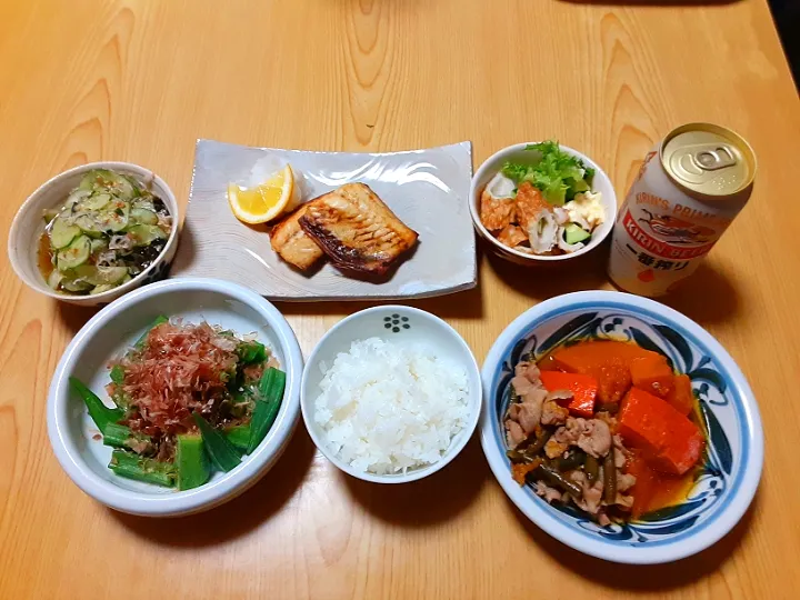 Snapdishの料理写真:今夜の晩ごはん|しえりママさん