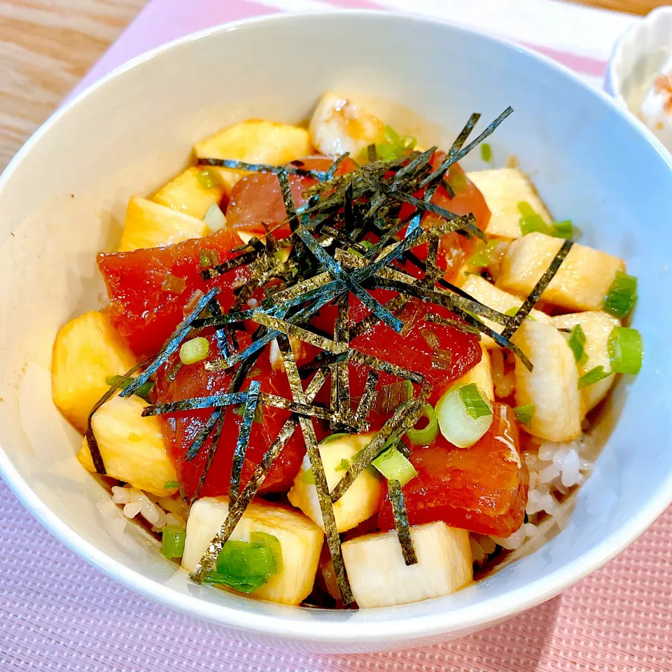 マグロと長芋の漬け丼|アンナさん