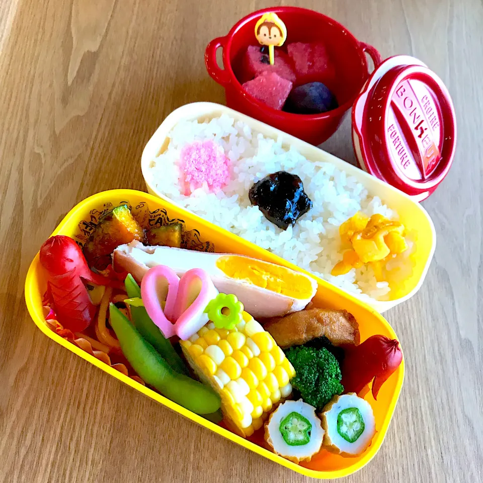 小4女子の学童弁当🍙|ちぃさん