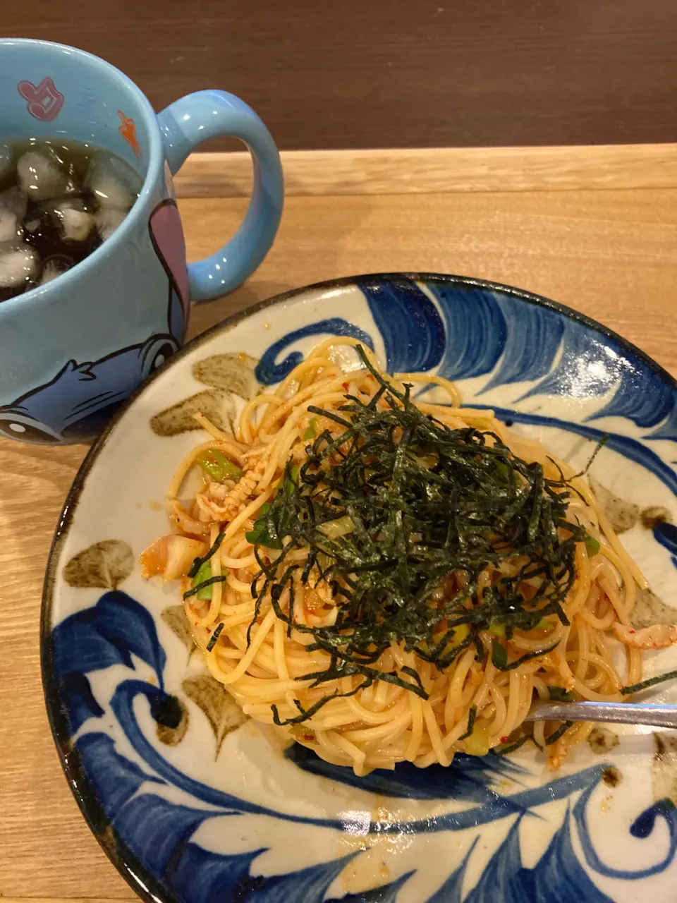 イカキムチパスタ|なつこいっきママさん