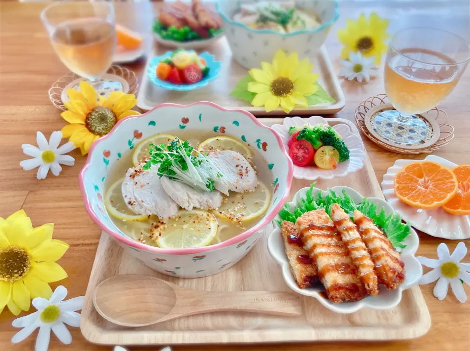 冷たいレモンのラーメン🍋|yukiさん