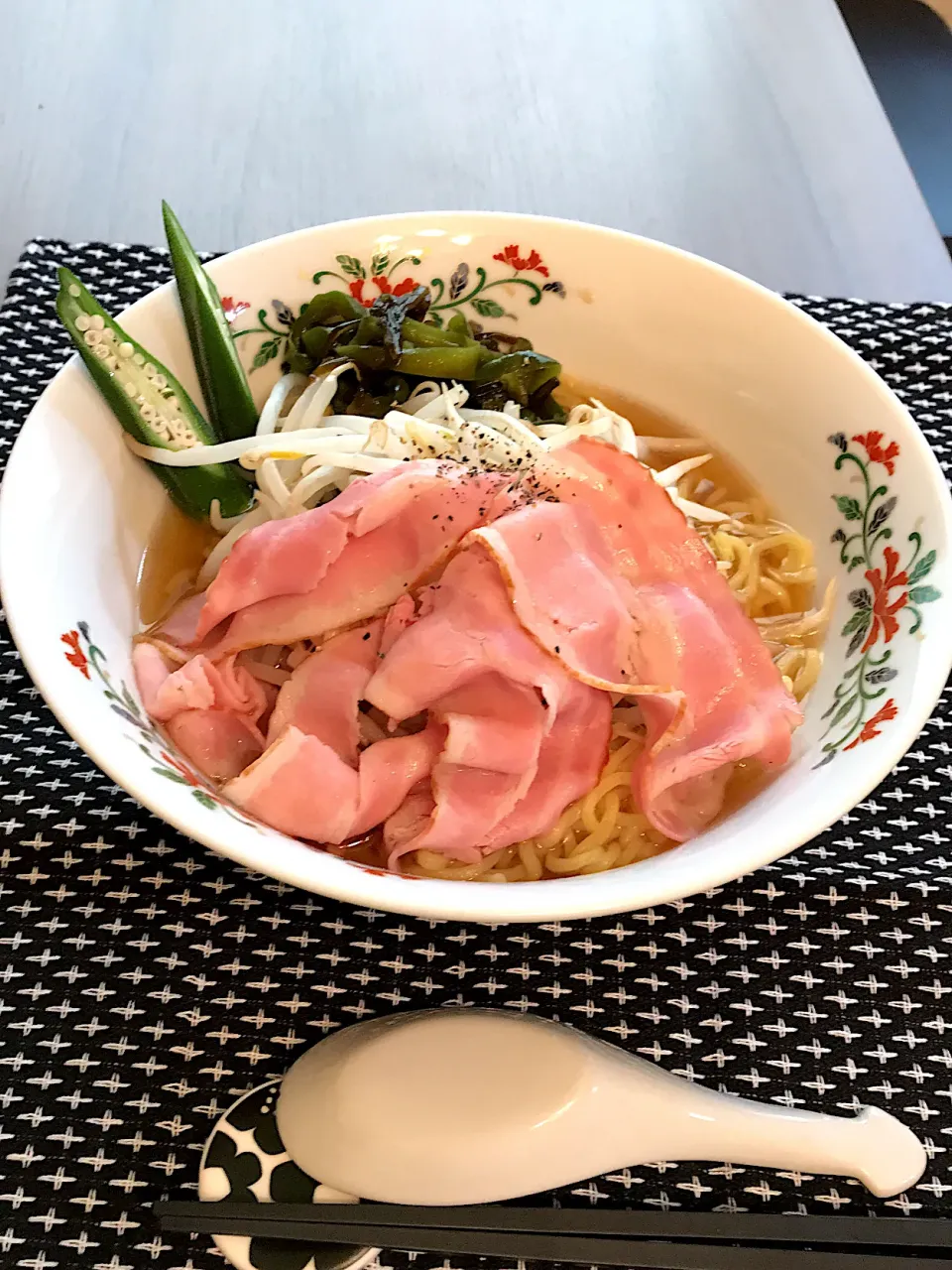 もやしラーメン|くまとらさん