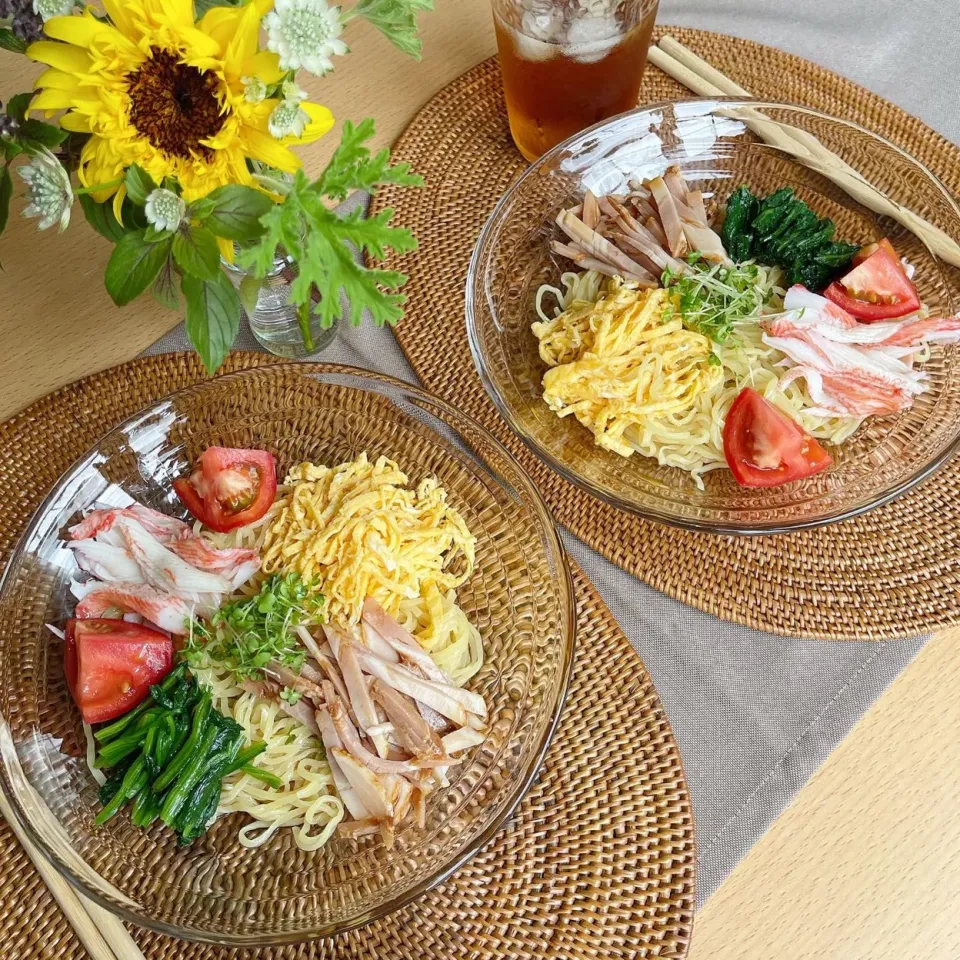 8/7❤︎休日ランチ🍃冷やし中華🍜|Makinsさん