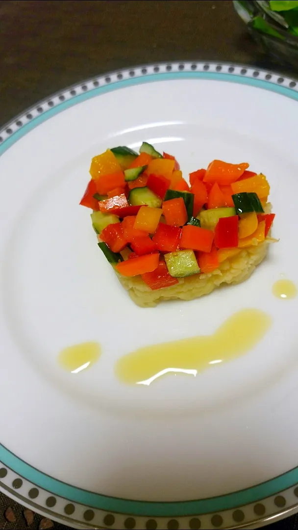 アンチョビポテトとラビゴット|えーさん