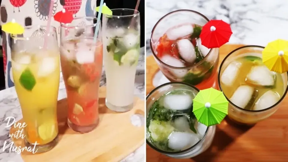 3 Mojito Mocktail|Dine With Nusratさん