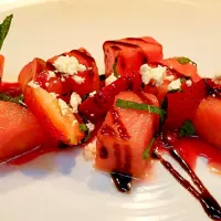 watermelon summer salad..|Charlie Hustleさん