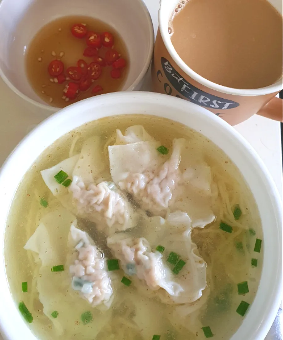 Snapdishの料理写真:Wanton noodles 🥰😍🌻⏰🌞🐛🦋
Lazy Sunday breakfast  08 Aug 2021|🌷lynnlicious🌷さん