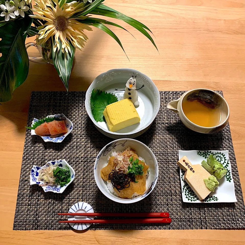 鯛茶漬け朝ごはん|jarinkoさん