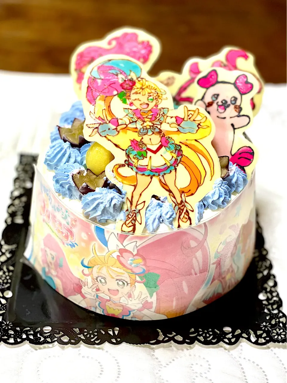 トロピカル〜ジュプリキュアケーキ|富士子🍒🐰🍓さん