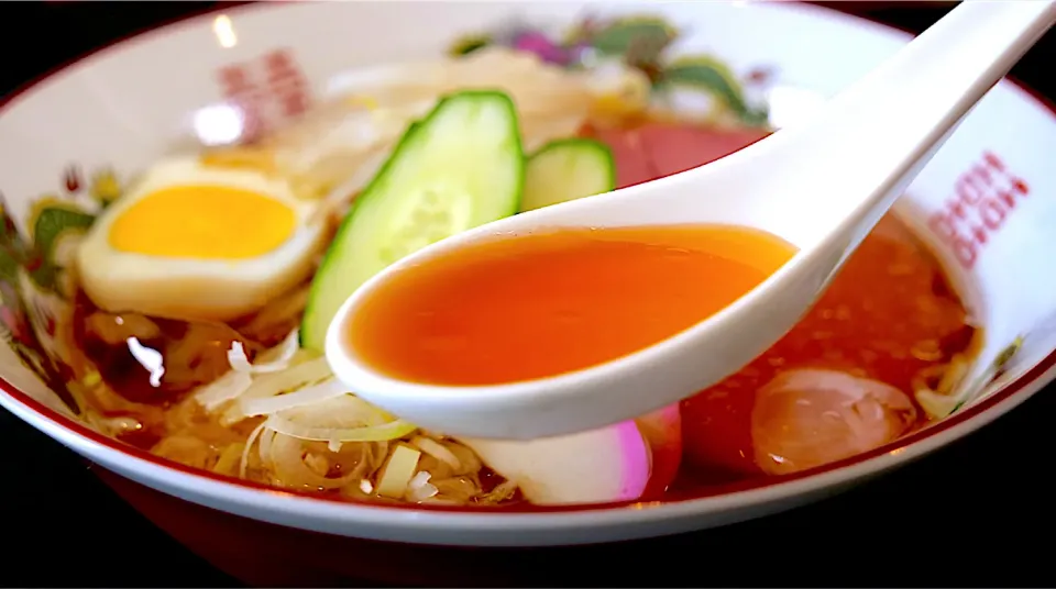 【冷やしラーメン】飲んでこのスープ✨✨✨|ヨッチャンさん