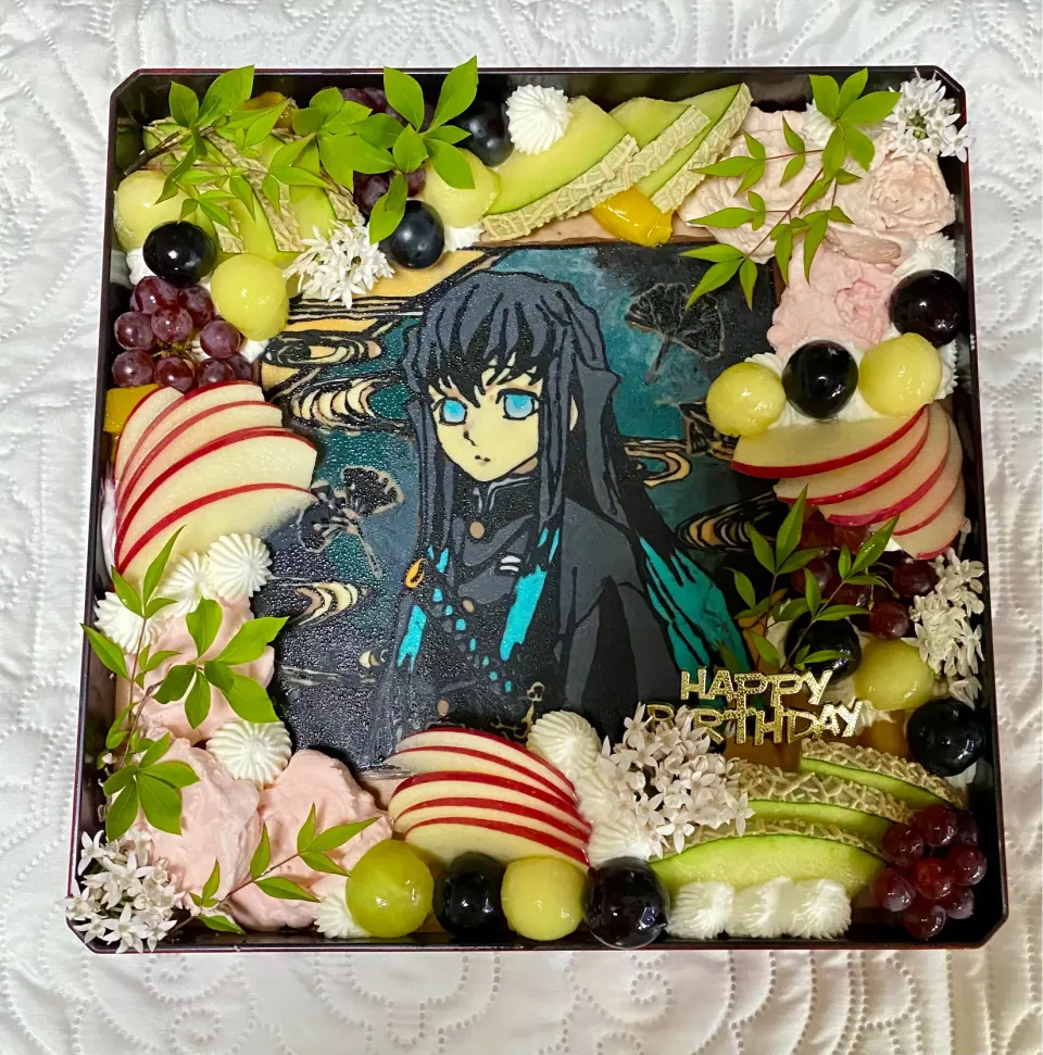 時透無一郎ケーキ|富士子🍒🐰🍓さん