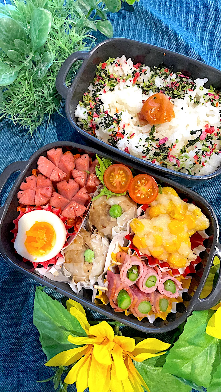 ღ今日のお弁当　　　　　　　　　　　　　　　🌼🌼🌼🌼🌼|🌼はなちゃん🌼さん