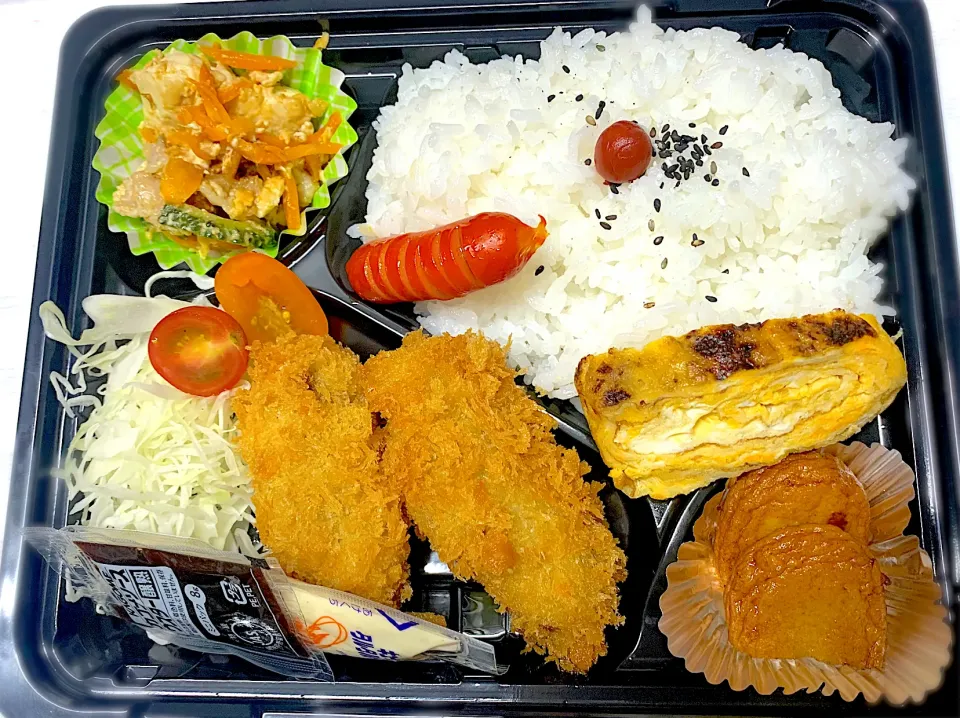 カキフライ弁当|Keiko.Kanzakiさん