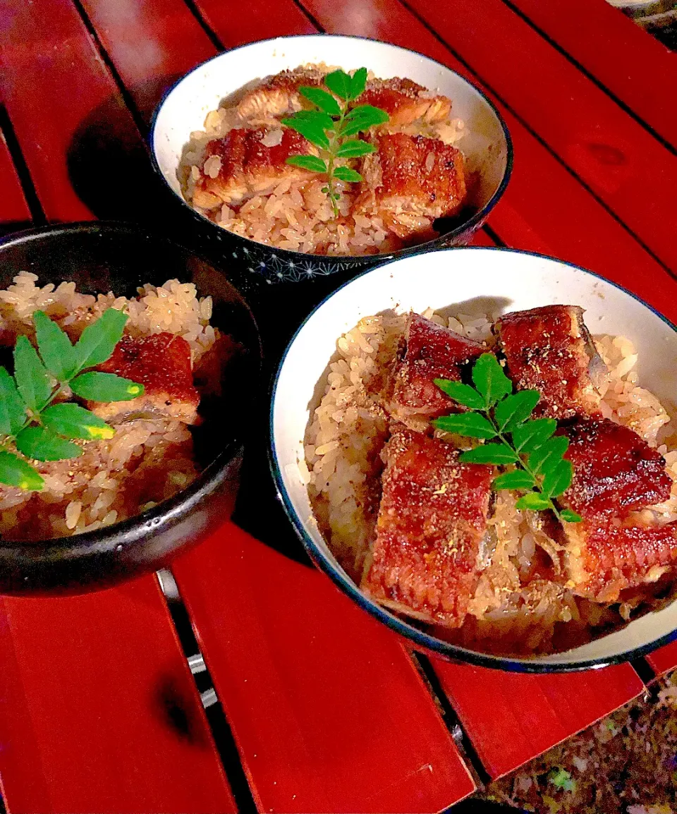 炭火焼き鰻の炊き込みご飯|Nakaba Kobayashiさん