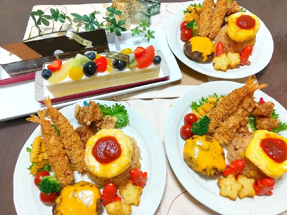 Snapdishの料理写真:👦HAPPY BIRTHDAY🎉|tomoさん