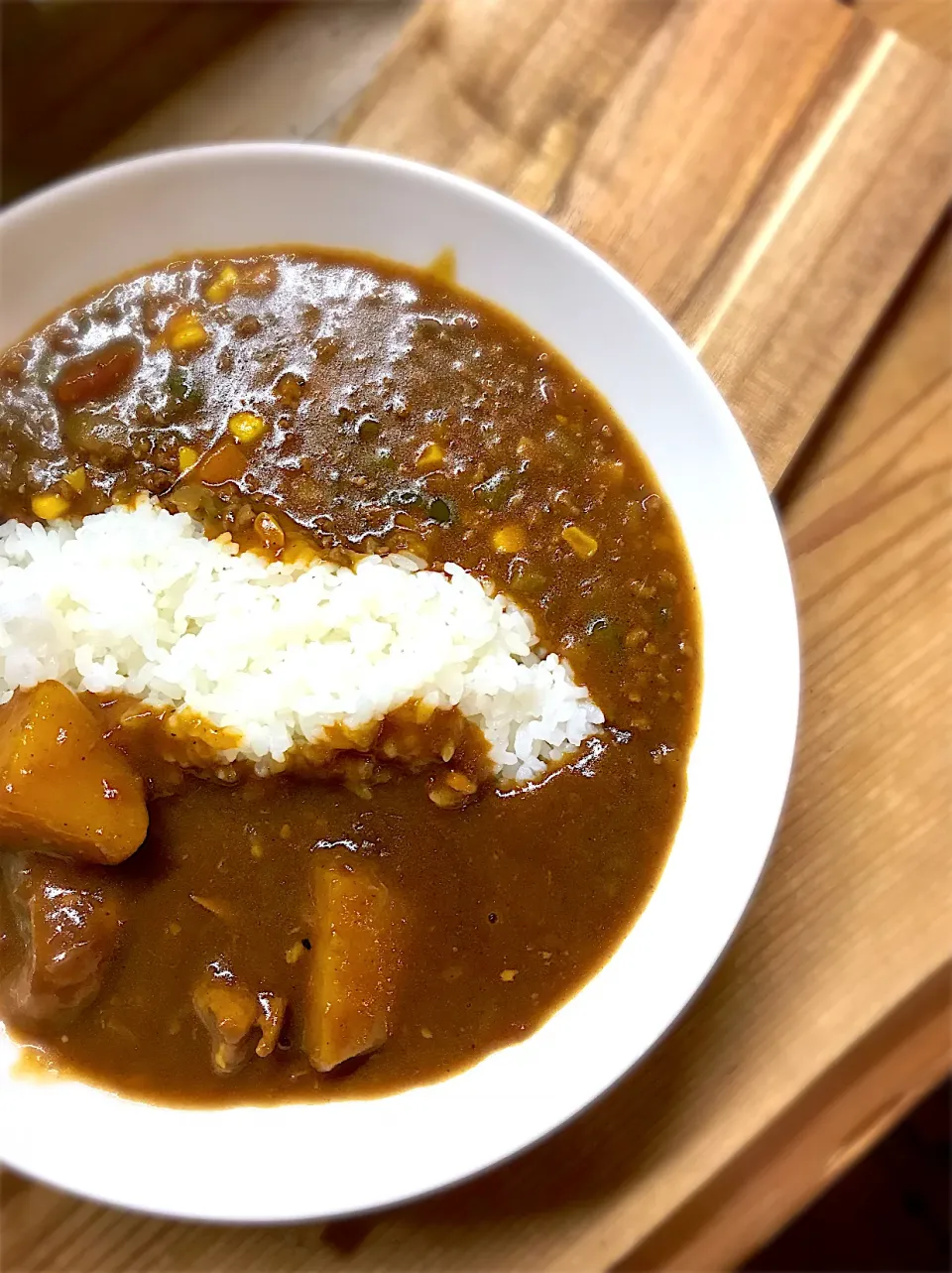 2食カレー|真珠きょうだいママさん