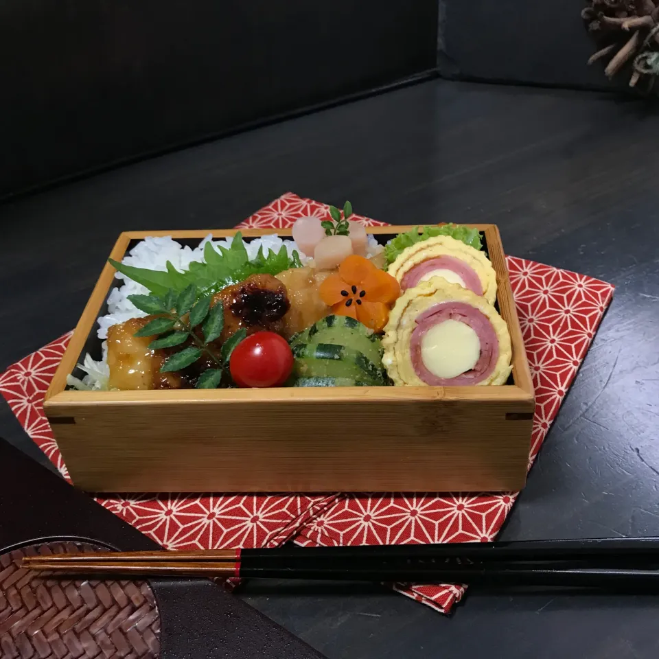 鱈の照り焼き弁当|sasori595さん